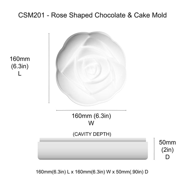 Chocolate Rose Mold