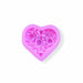 Roses and Heart Silicone Decorating Mold | Decorative Heart Pattern | Bakell