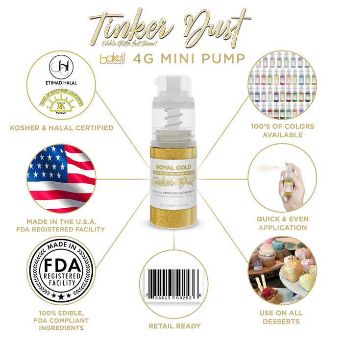 Buy Royal Gold Tinker Dust Wholesale at Discounted Pricing Per Unit