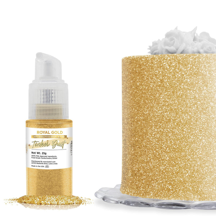 Royal Gold Tinker Dust® Glitter | Spray Pump by the Case Private Label-Private Label_Tinker Dust Pump-bakell