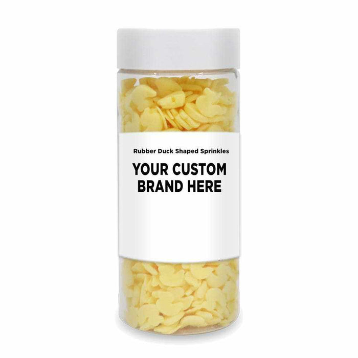 Rubber Duck Shaped Sprinkles | Private Label (48 units per/case) | Bakell
