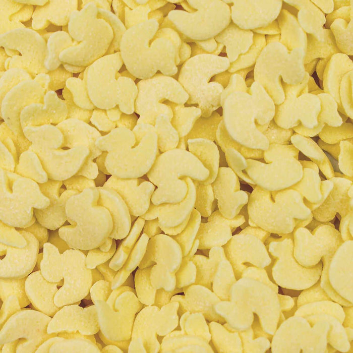 Rubber Duck Shaped Sprinkles-Krazy Sprinkles_HalfCup_Google Feed-bakell