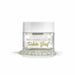 White Pearl Tinker Dust, 100% edible food-grade glitter in a clear jar with white lid.