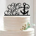 Sailor, Anchor and Nautical Love Mr and Mrs Wedding Cake Topper | Bakell