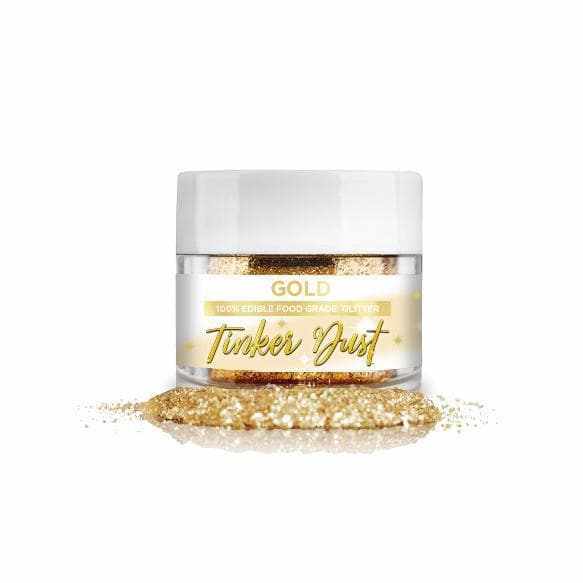 Gold Edible Glitter Gift Pack | FDA Approved Glitter | Bakell.com
