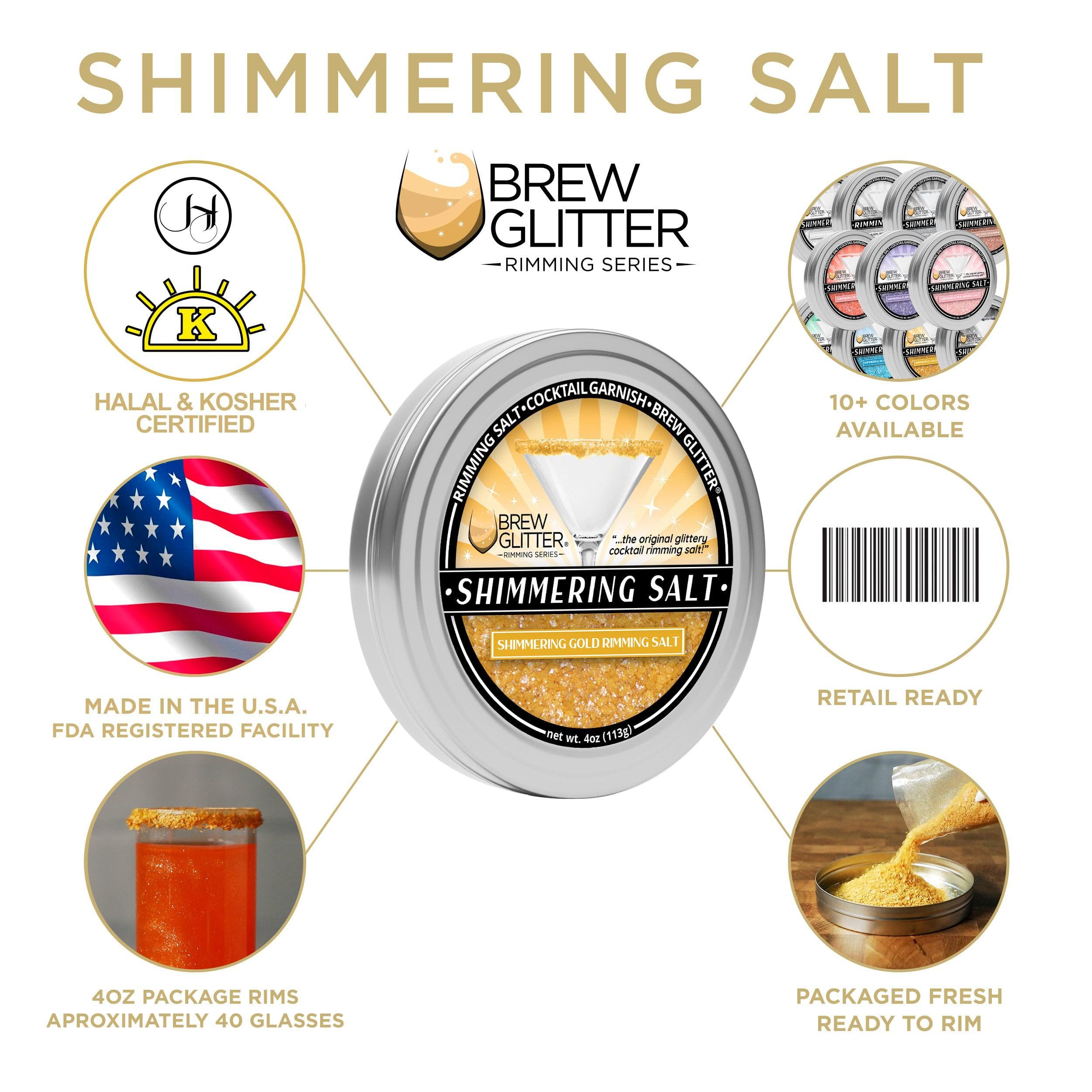 Buy Super Gold Salt Rimmer - Super Gold Cocktail Salt - Bakell.com