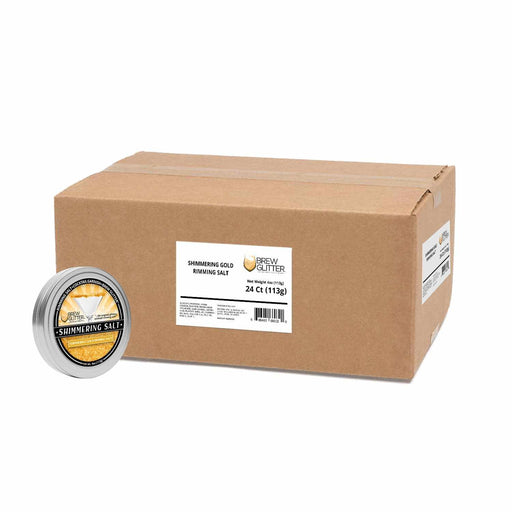 Shimmering Gold Rimming Salt Wholesale (24 units per/ case) | Bakell.com