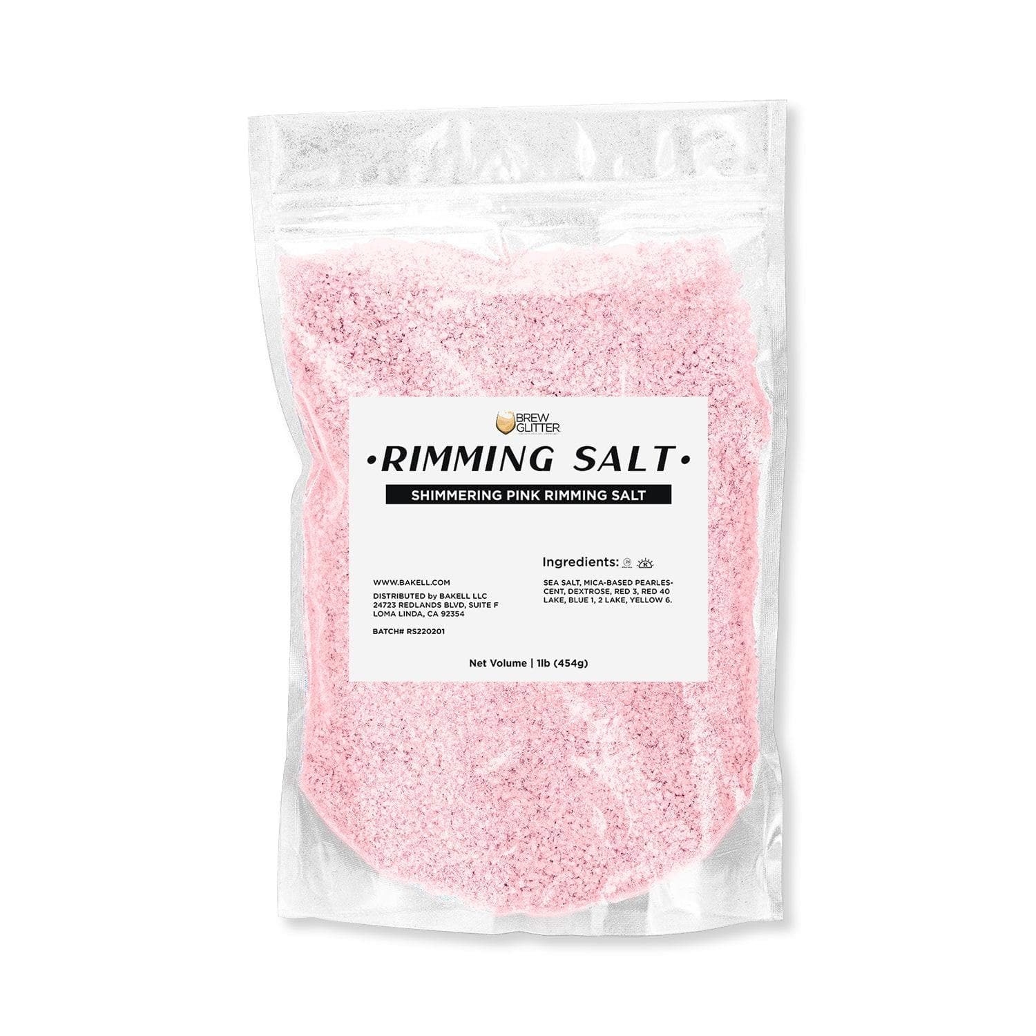 Buy Bright Pink Salt Rimmer - Crystal Pink Cocktail Salt - Bakell.com