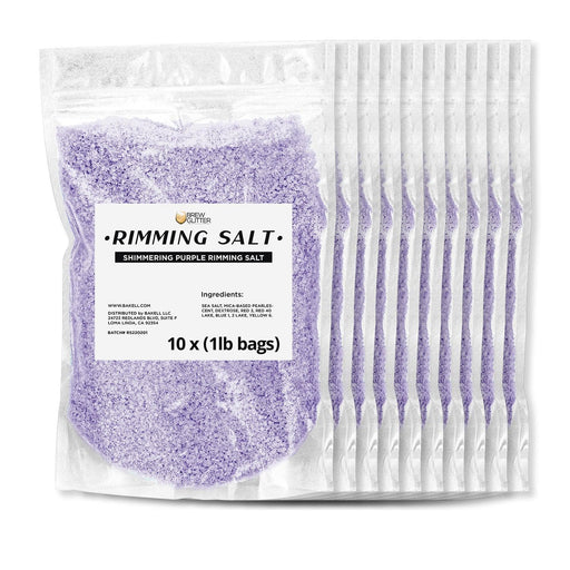 Shimmering Purple Rimming Salt Wholesale Rimming Salt | Bakell