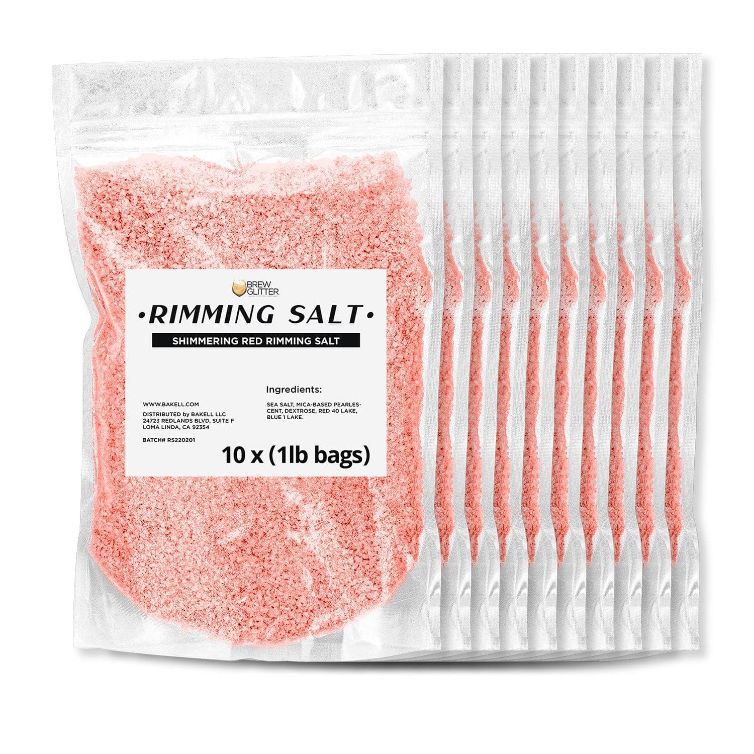 Shimmering Red Rimming Salt Wholesale Rimming Salt | Bakell