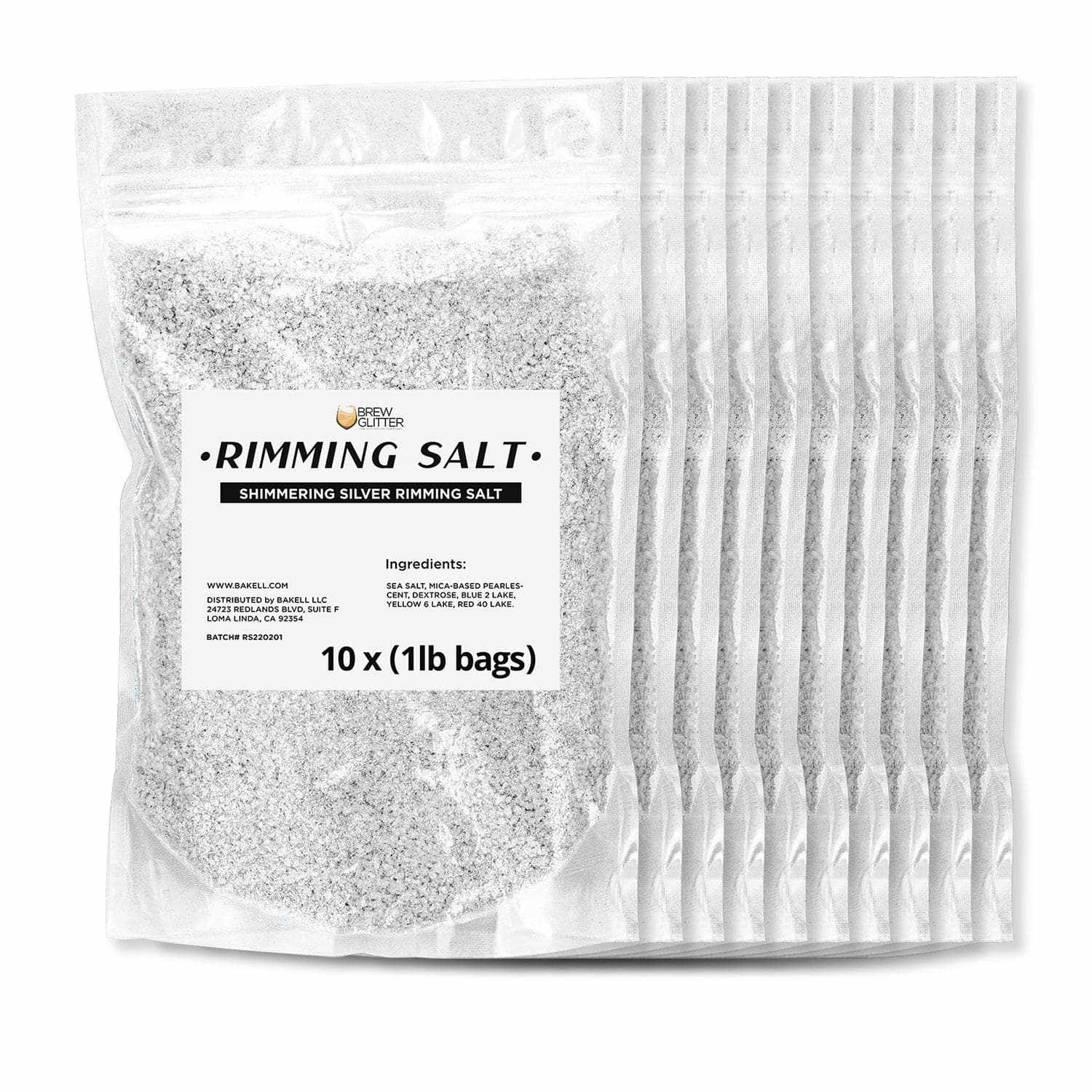 Shimmering Silver Rimming Salt Wholesale Rimming Salt | Bakell