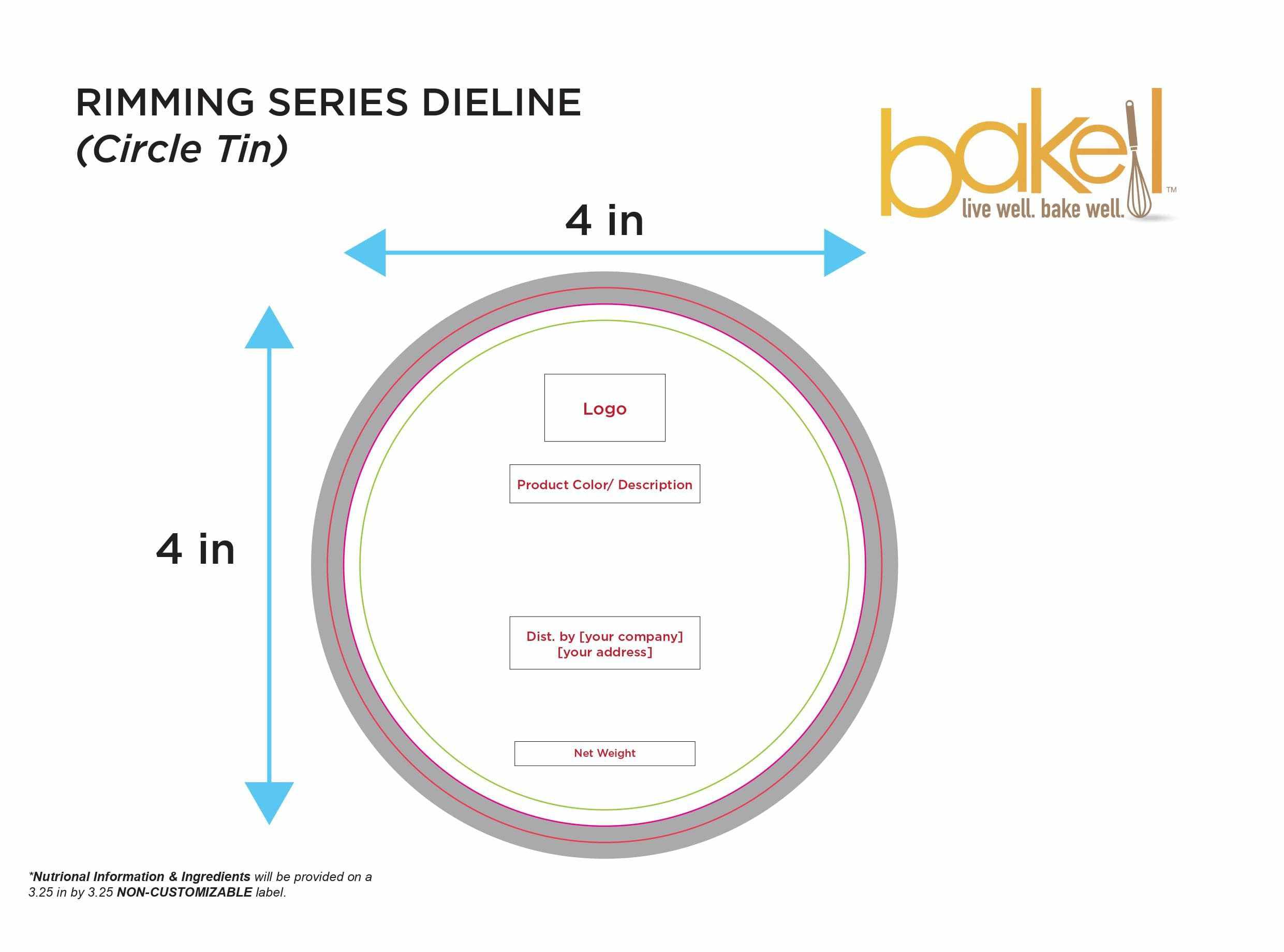 Shimmering Silver Rimming Salt | Private Label (48 units/case) | Bakell