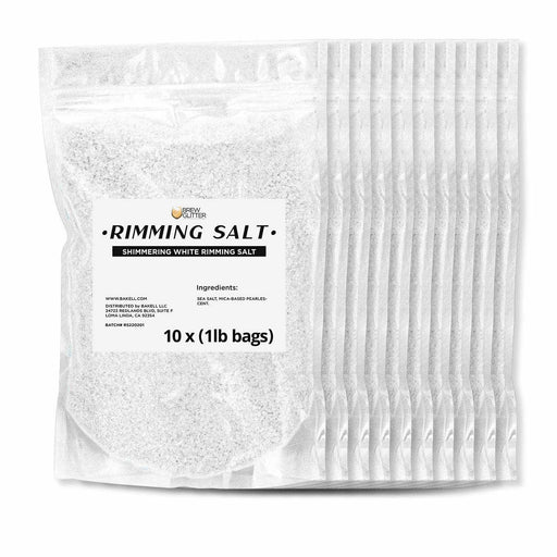 Shimmering White Rimming Salt Wholesale Rimming Salt | Bakell