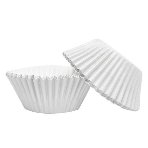 Shiny Silver Standard Size Cupcake Wrappers & Liners  | Bakell® Baking Products