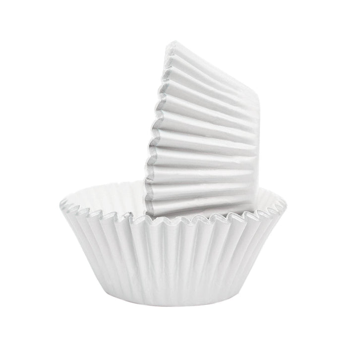 Shiny Silver Cupcake Wrappers & Liners | Bulk & Wholesale | Bakell.com