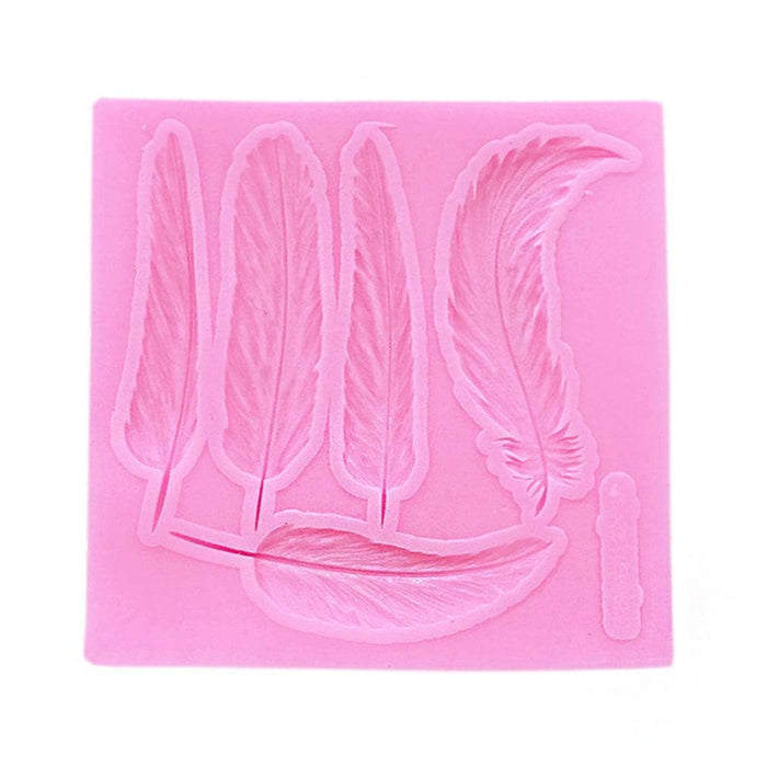 Silicone Feather Molds - Feather Molds for Cakes & More - Bakell.com ...