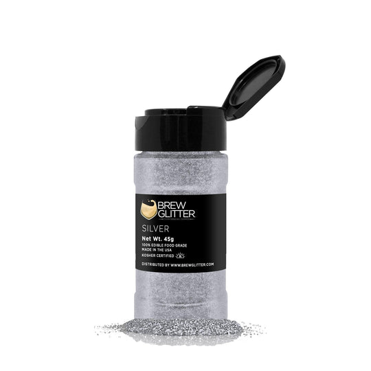 Silver Brew Glitter® | #1 site for beer, cocktail & wine glitter!