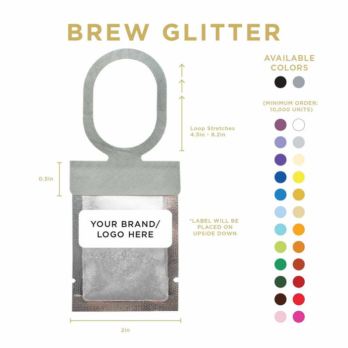 Silver Brew Glitter Necker | Private Label | Bakell