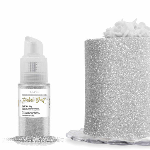 25g Edible Glitter Spray Pump Bottle – Glittery - Your #1 source
