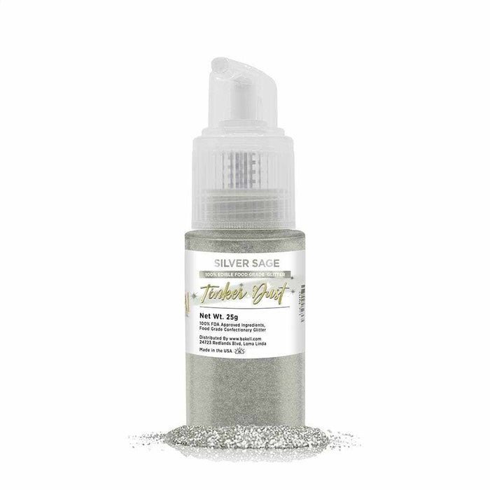 Silver Sage Edible Glitter Tinker Dust | Edible Glitter Dust | Bakell 25g