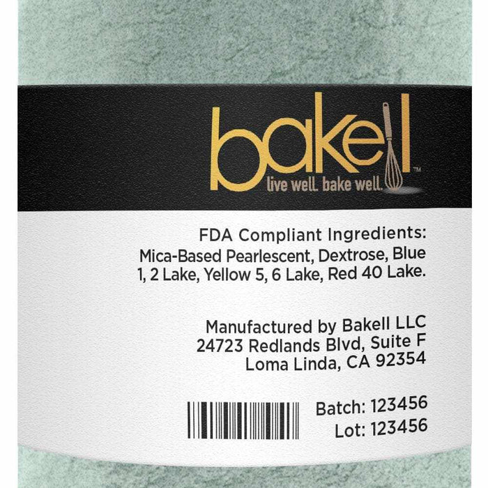 Silver Sage Luster Dust | 100% Edible, FDA & Kosher Pareve | Bakell.com