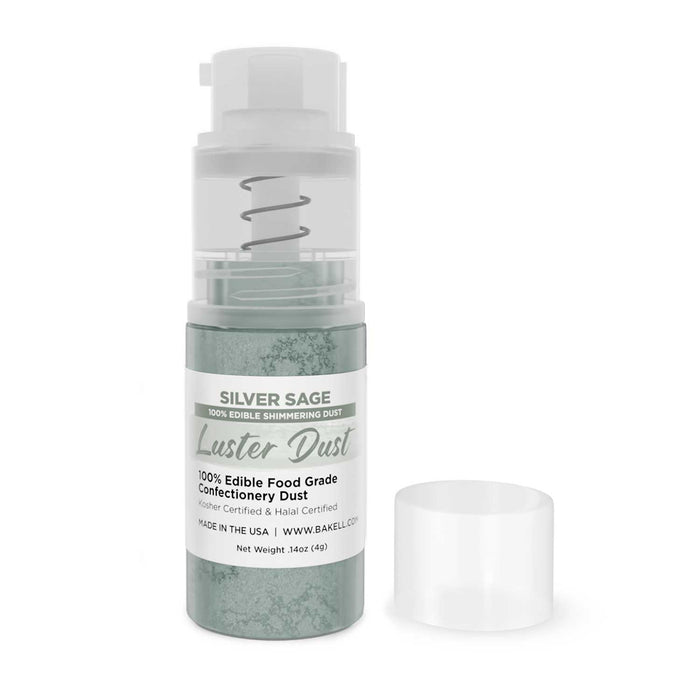 Discounted Pricing | Wholesale Silver Sage Edible Glitter Mini Pump
