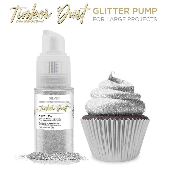 Silver Tinker Dust® Glitter Spray Pump by the Case-Wholesale_Case_Tinker Dust Pump-bakell