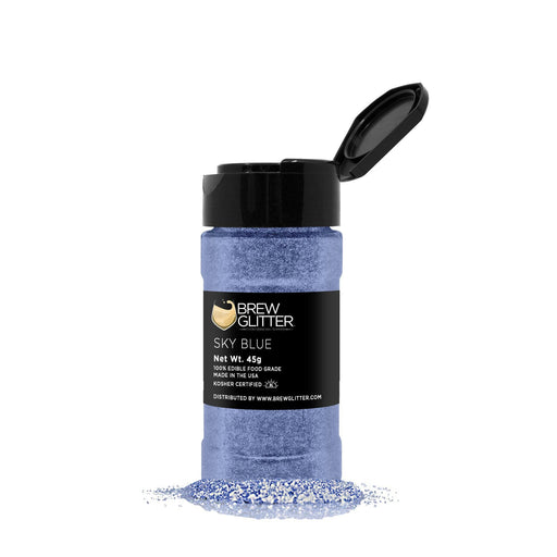 Sky Blue Brew Glitter® | #1 site for beer, cocktail & wine glitter!