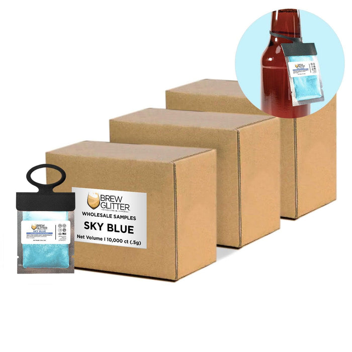 Sky Blue Brew Glitter Necker | Wholesale | Bakell
