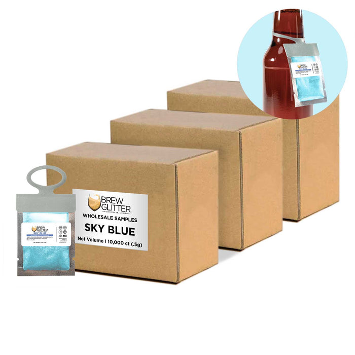 Sky Blue Brew Glitter Necker | Wholesale | Bakell