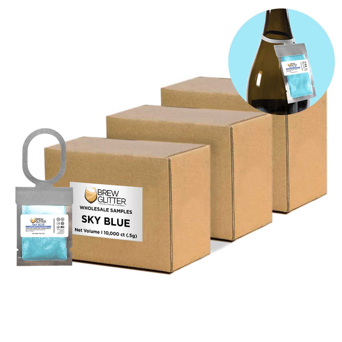 Sky Blue Brew Glitter Necker | Wholesale | Bakell