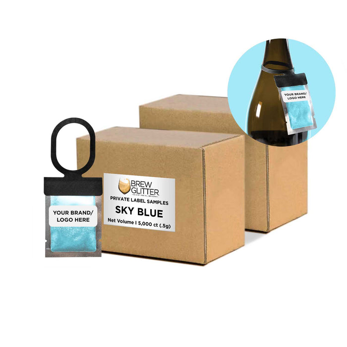 Sky Blue Brew Glitter Necker | Private Label | Bakell