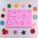 Small Buttons Patterns Decorating Silicone Mold | Bakell