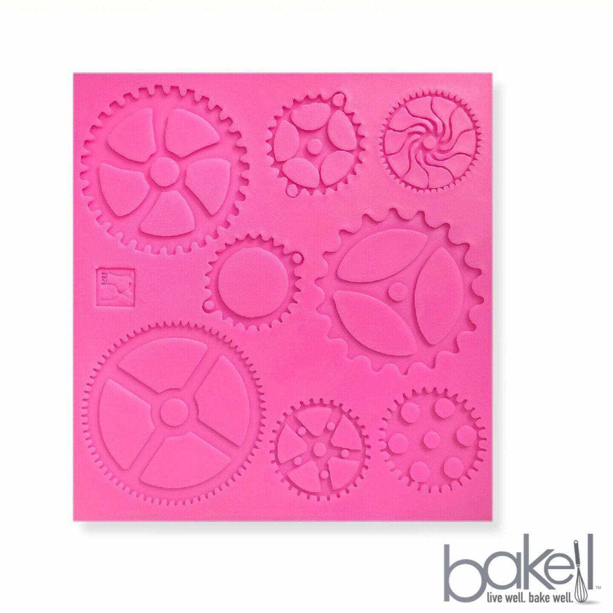Bakell Small Buttons Patterns Decorating Silicone Mold, Size: 4