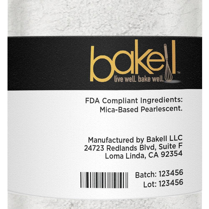 Snowflake White Luster Dust Wholesale | Bakell