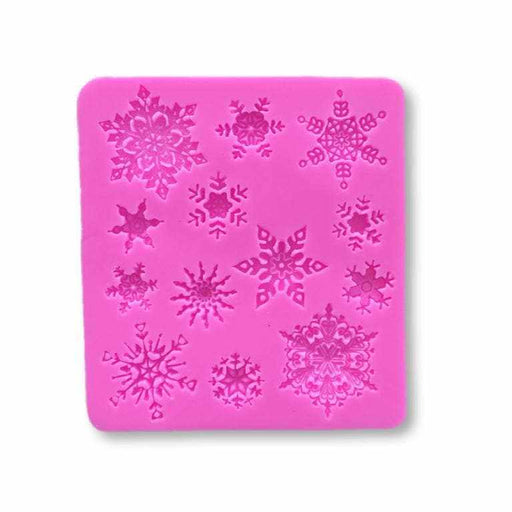 Snowflake Winter / Christmas Theme Silicone Mold | Bakell