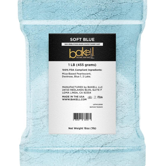 Soft Blue Luster Dust Wholesale | Bakell