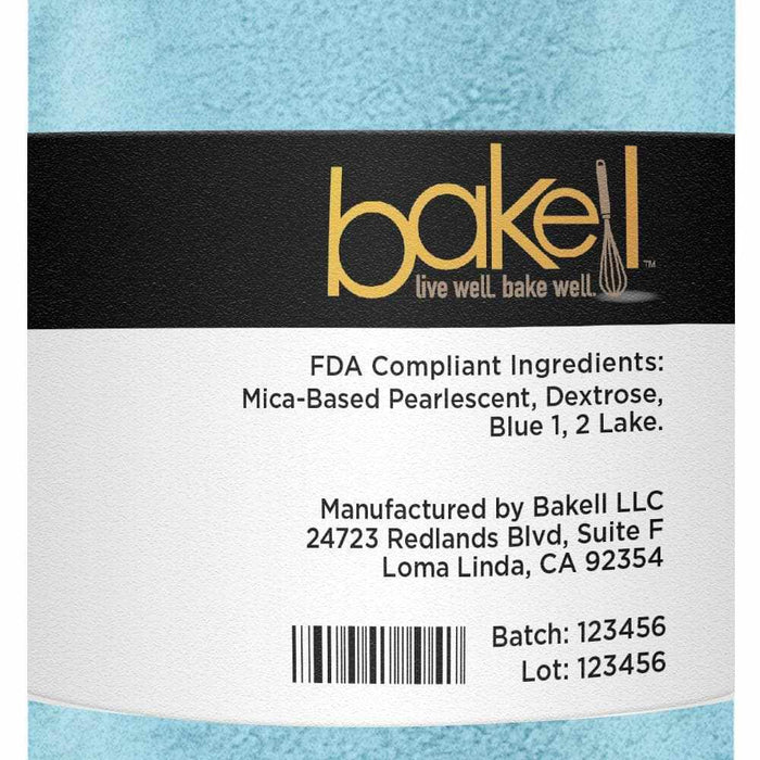 Soft Blue Luster Dust Wholesale | Bakell