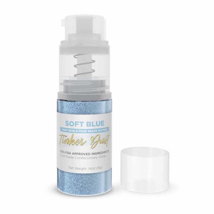 Soft Blue Tinker Dust Wholesale Edible Glitter | Spray Pumps at Cost!