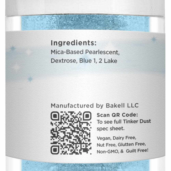 Soft Blue Tinker Dust, Bulk | #1 Site for Edible Glitters & Dusts