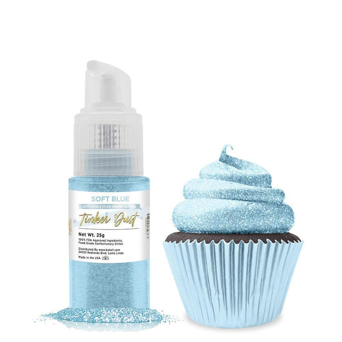 Soft Blue Tinker Dust® Glitter Spray Pump by the Case | Private Label-Private Label_Tinker Dust Pump-bakell