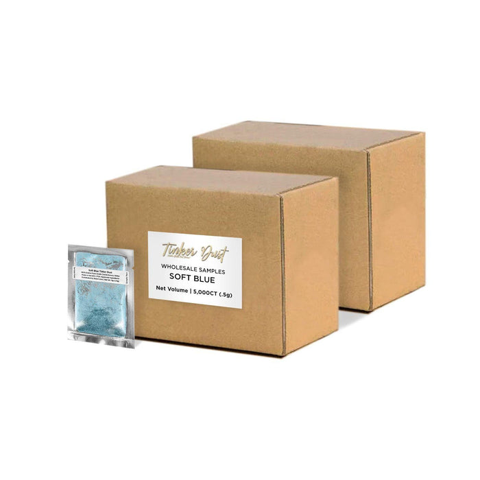 Soft Blue Tinker Dust Glitter Sample Packs Wholesale | Bakell