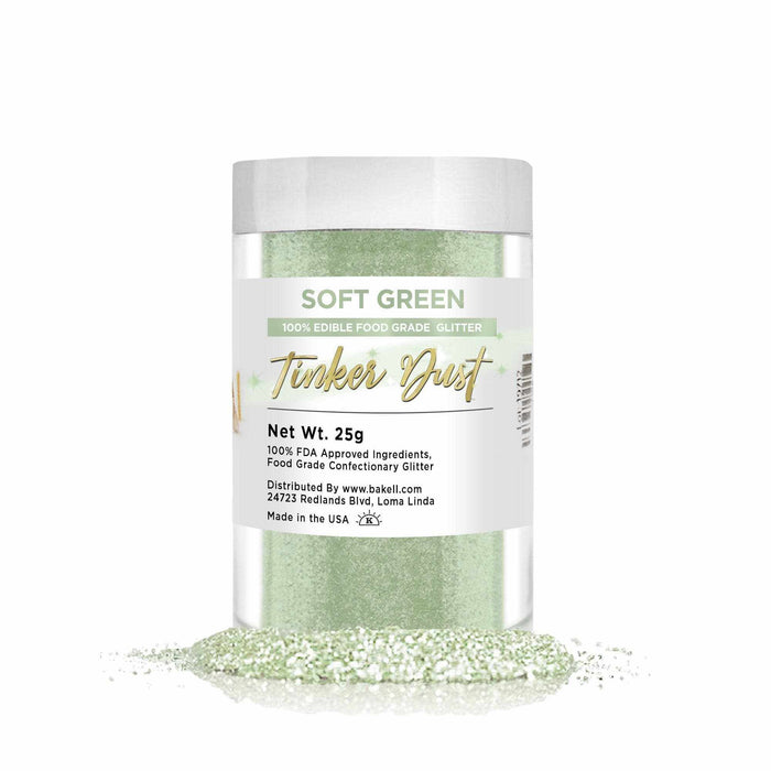 Bulk Size Soft Green Edible Tinker Dust | Bakell