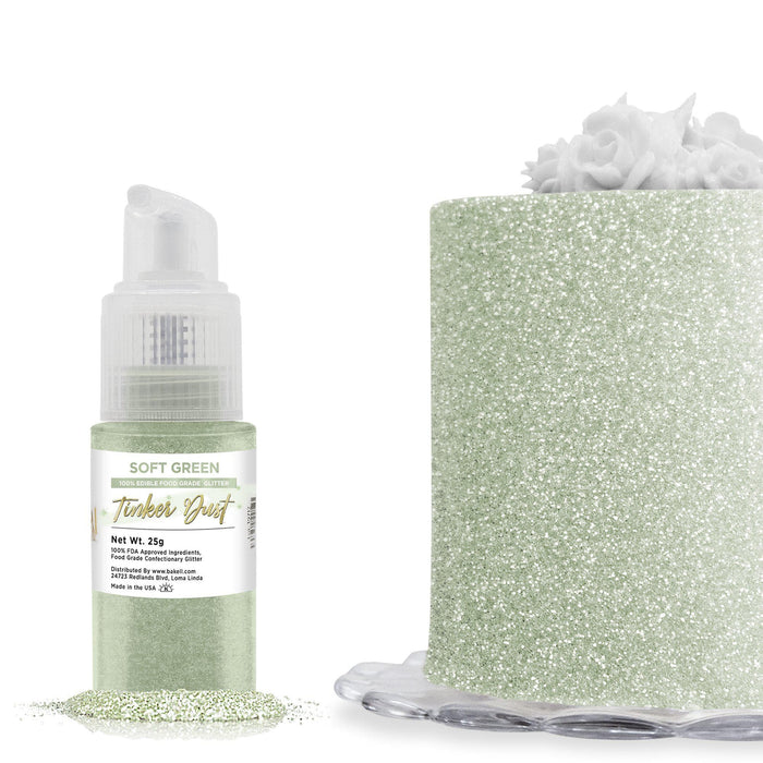 Soft Green Tinker Dust® Glitter Spray Pump by the Case | Private Label-Private Label_Tinker Dust Pump-bakell