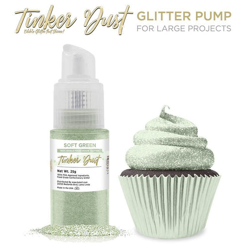 Soft Green Tinker Dust® Glitter Spray Pump by the Case-Wholesale_Case_Tinker Dust Pump-bakell