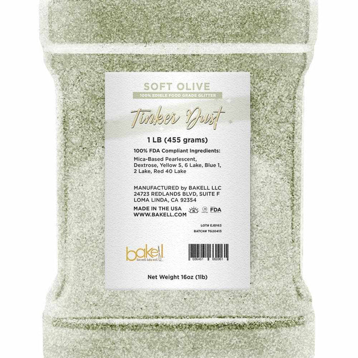45g Shaker Soft Olive Green Tinker Dust | Bakell
