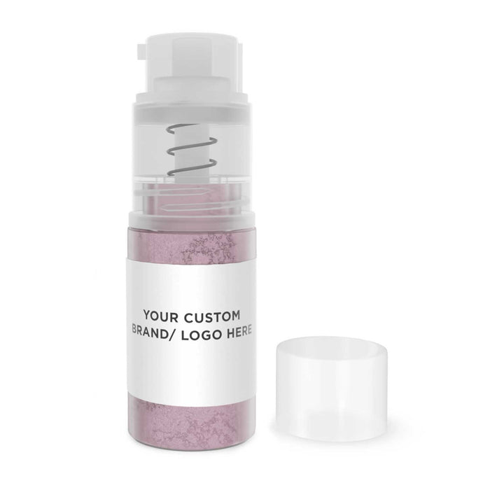 Private Label Soft Pink Tinker Dust | Your Brand Your Logo | Mini Pump