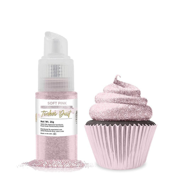 Soft Pink Tinker Dust® Glitter Spray Pump by the Case | Private Label-Private Label_Tinker Dust Pump-bakell