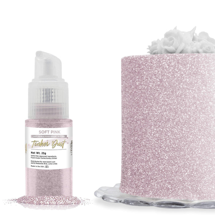 Soft Pink Tinker Dust® Glitter Spray Pump by the Case | Private Label-Private Label_Tinker Dust Pump-bakell