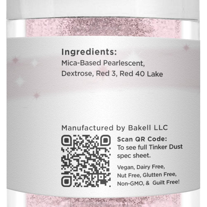 Soft Pink Tinker Dust Glitter Private Label | Bakell
